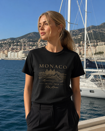 Camiseta Heritage FILIP Mónaco — Premium Algodón GOTS Certificado