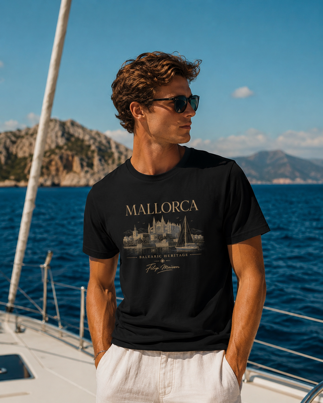 Camiseta Heritage FILIP Mallorca — Premium GOTS Certificado