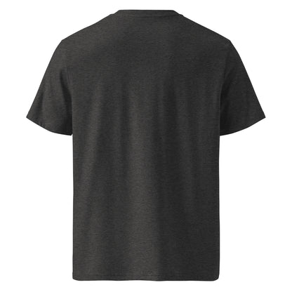 Camiseta FILIP Carbón — vista trasera, algodón orgánico 100% certificado GOTS-11395 | Filip Maison